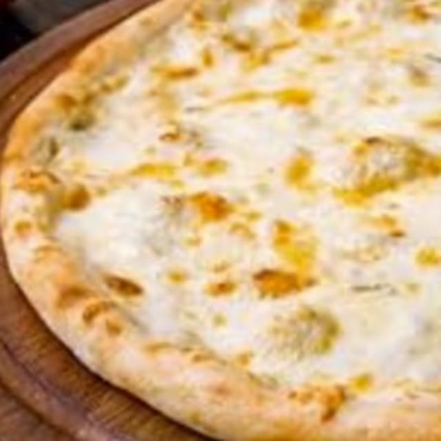 White Garlic Pizza.