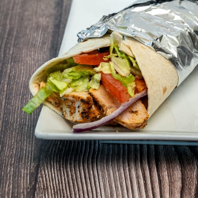 Cheese Steak Wrap.