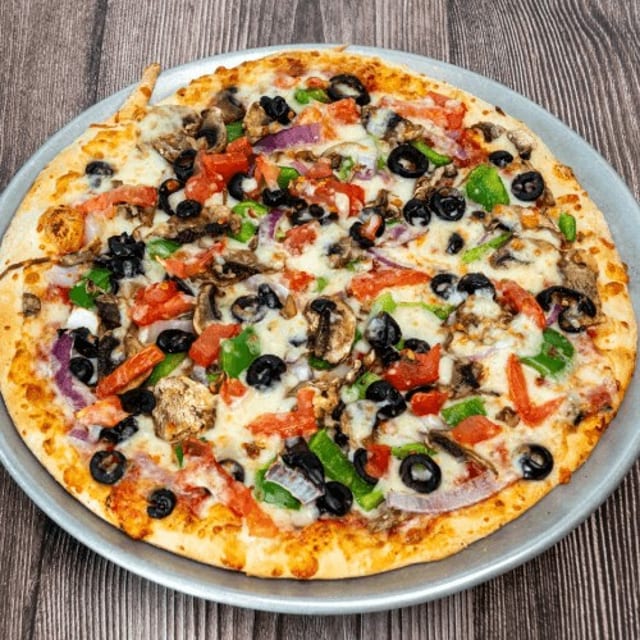 Vegetarian Pizza.