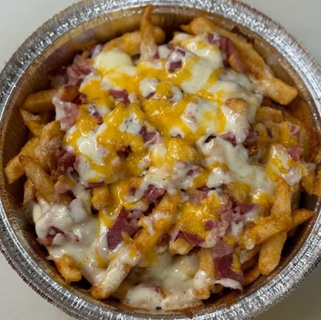 Bacon Cheese Fries.