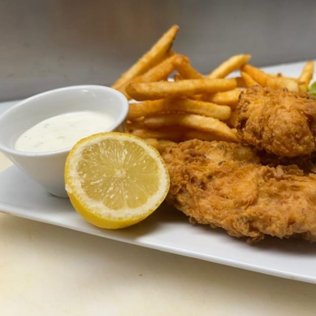 Breaded Fish & Fries.