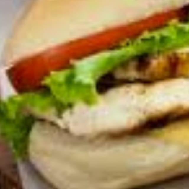 Grilled Chicken & Cheese Sub.