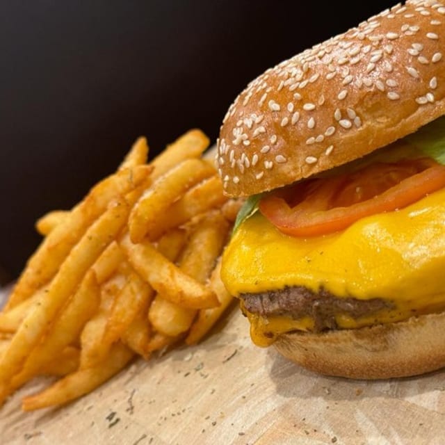 Beef Smash burger.
