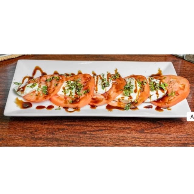 Mozzarella Caprese Salad.