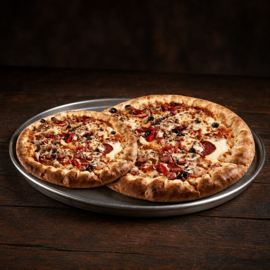 2 Medium 1 Topping.