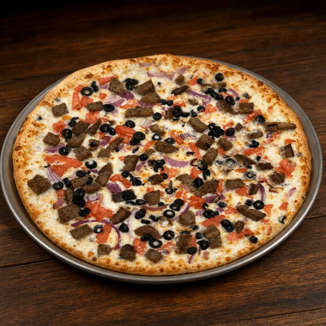 Greek Pizza.