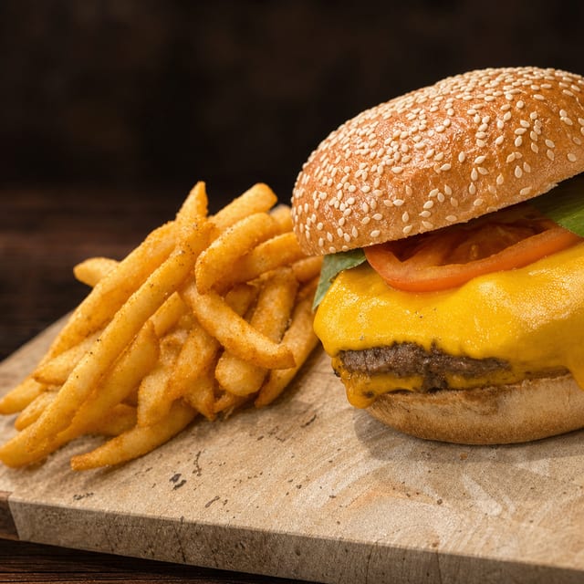 Beef Smash burger.