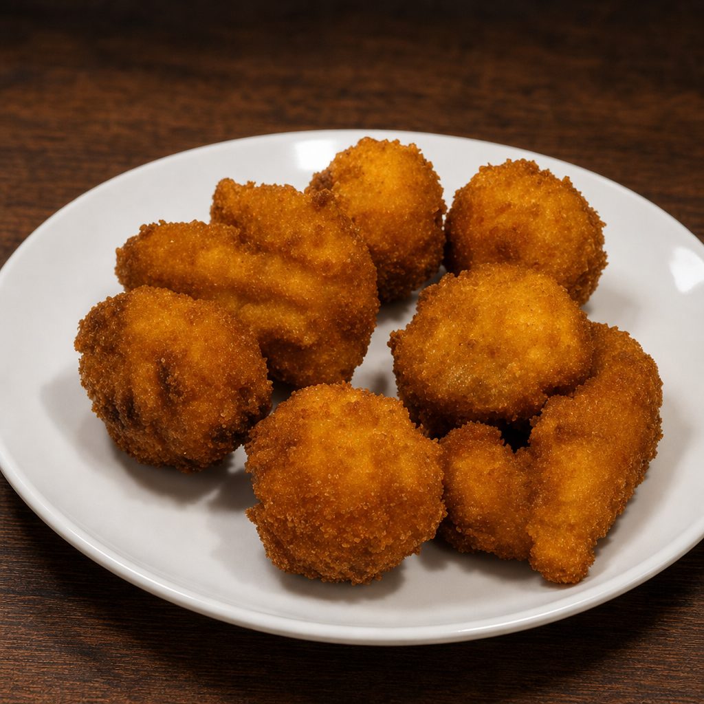 Breaded Fried Mushrooms.