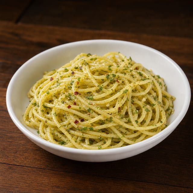 Olive Oil & Garlic.