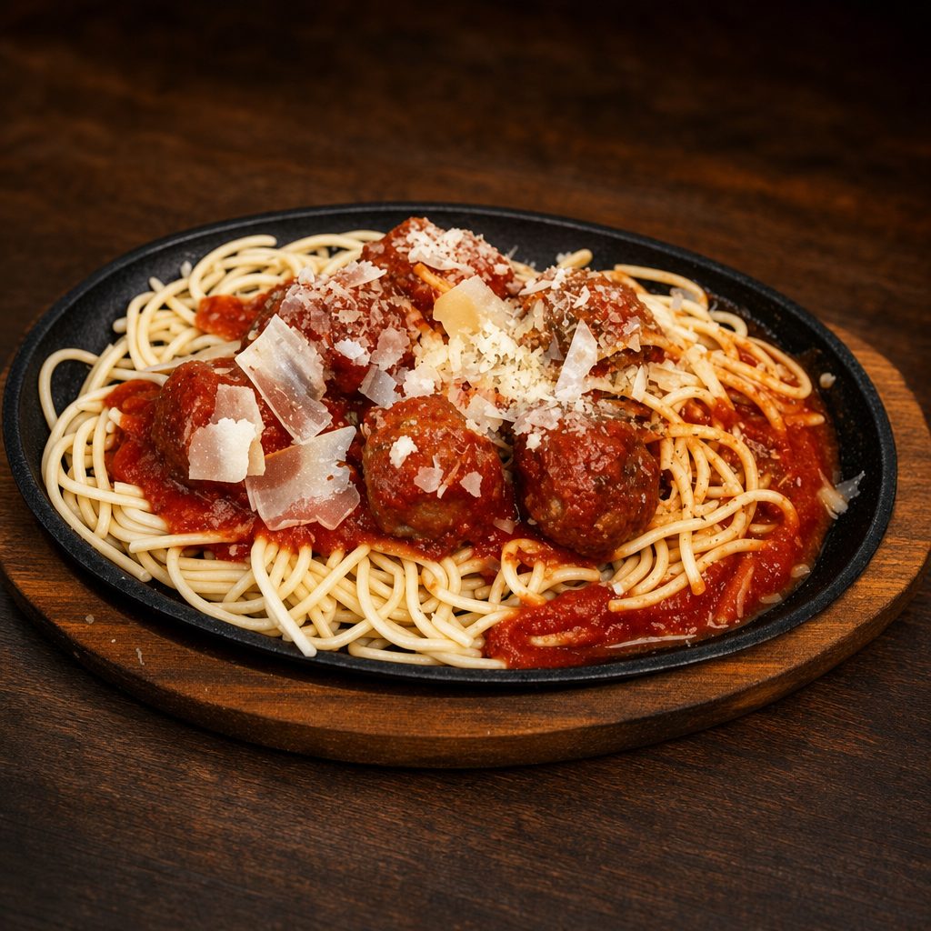 Spaghetti & Meatballs.
