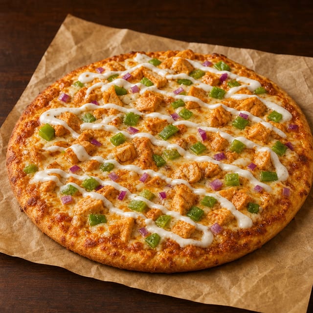 Buffalo Chicken Pizza.
