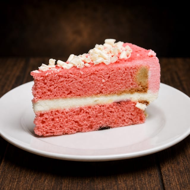 Strawberry Vanilla Cake.