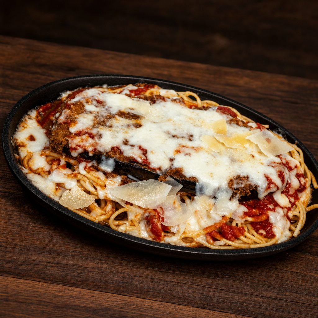 Eggplant Parmesan.