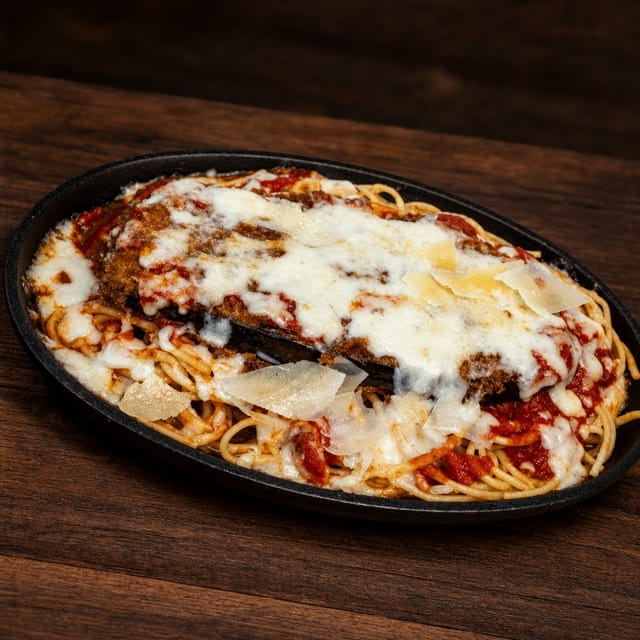Eggplant Parmesan.