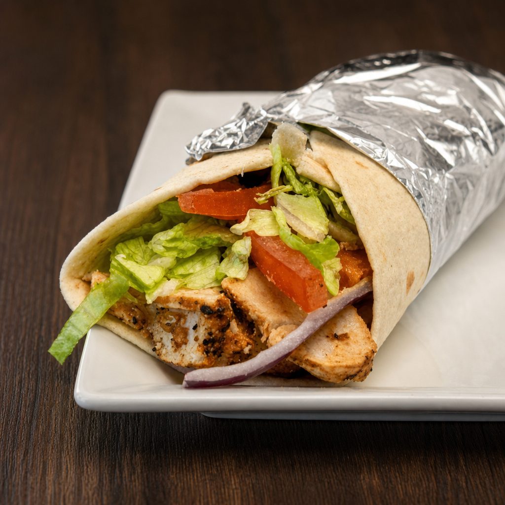 Cheese Steak Wrap.