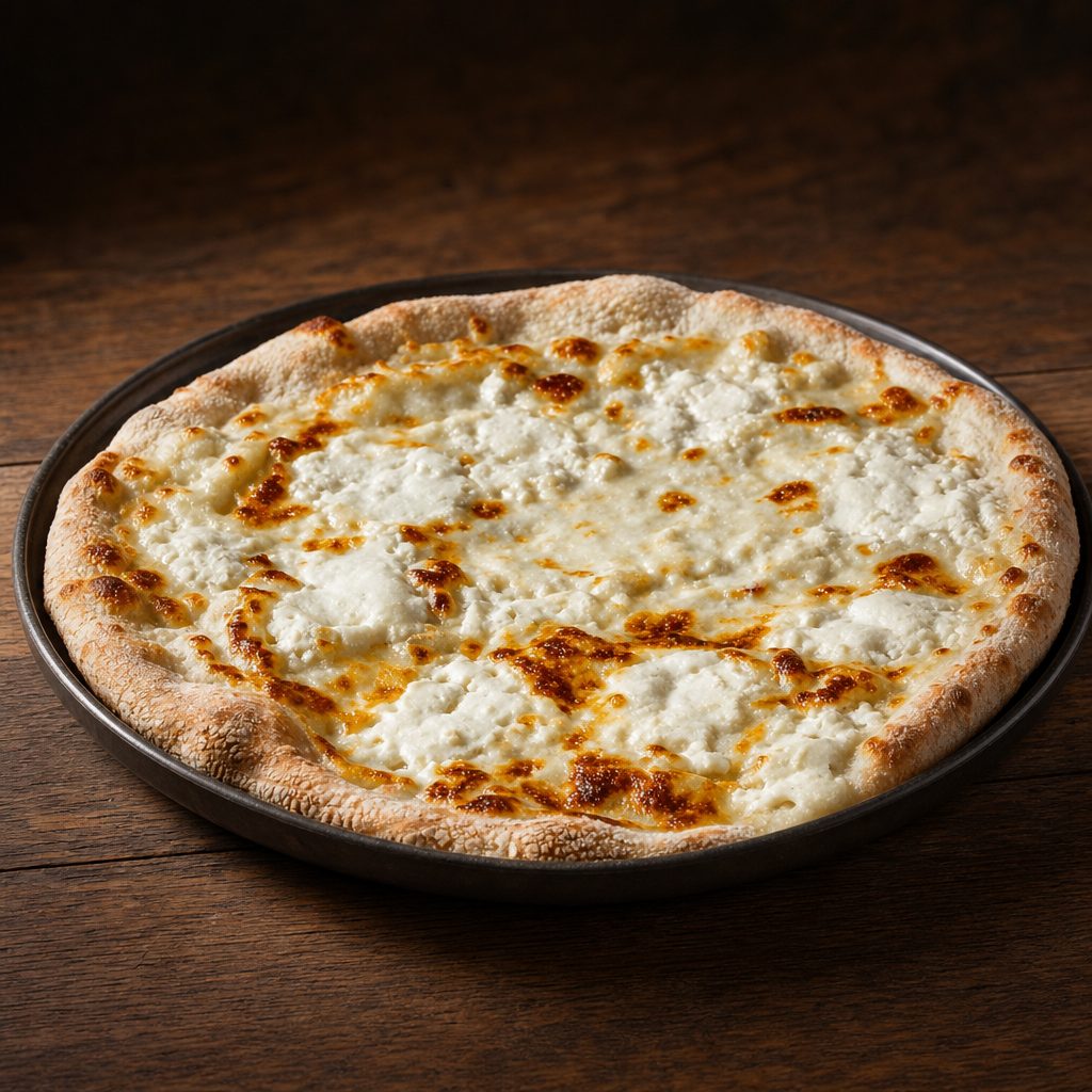 White Ricotta Pizza.