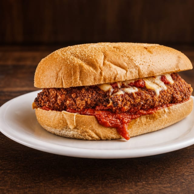 Chicken Parmesan Sub.