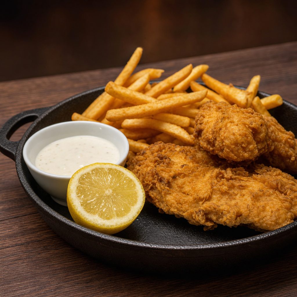 Breaded Fish & Fries.