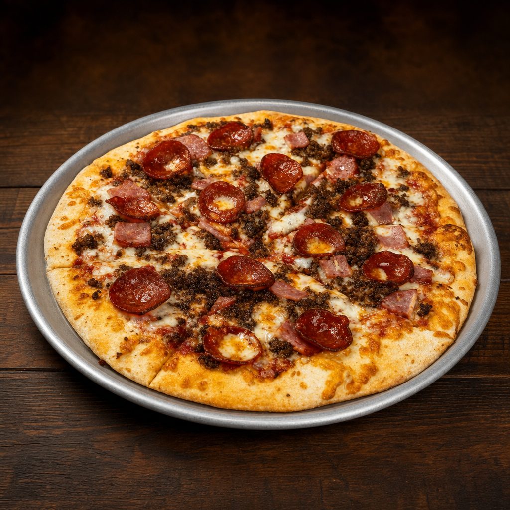 Meat Lovers Pizza.