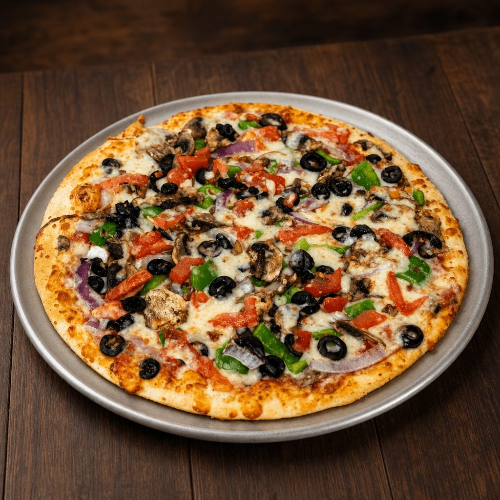 Vegetarian Pizza.