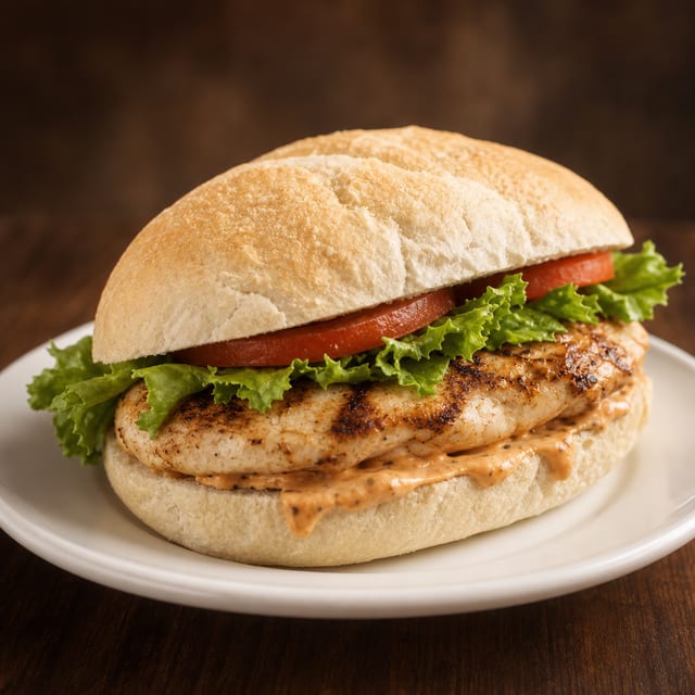 Chicken Chipotle Sub.