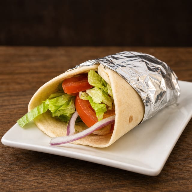Vegetarian Wrap.