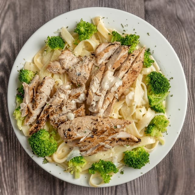 Fettuccine Alfredo.