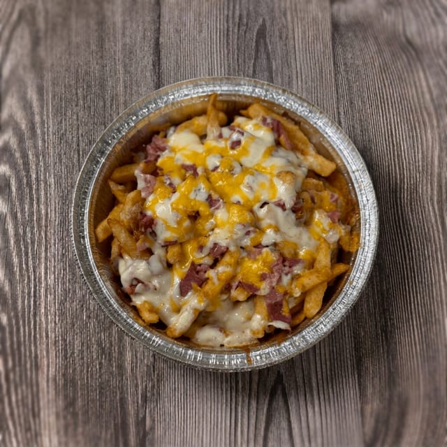 Bacon Cheese Fries.