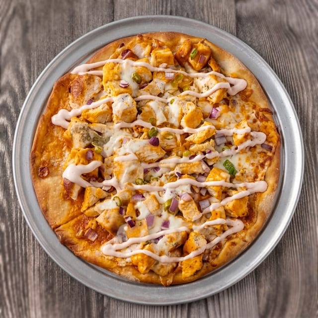 Buffalo Chicken Pizza.