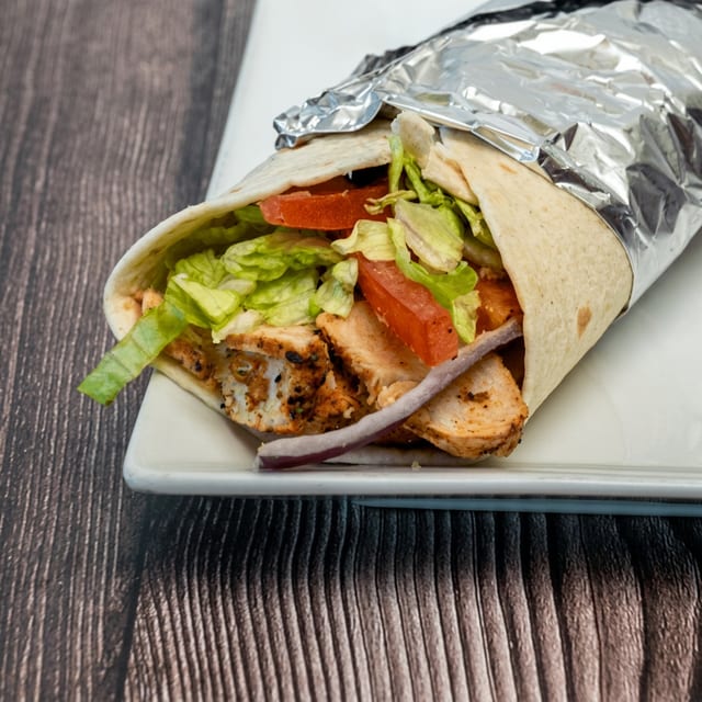Cheese Steak Wrap.