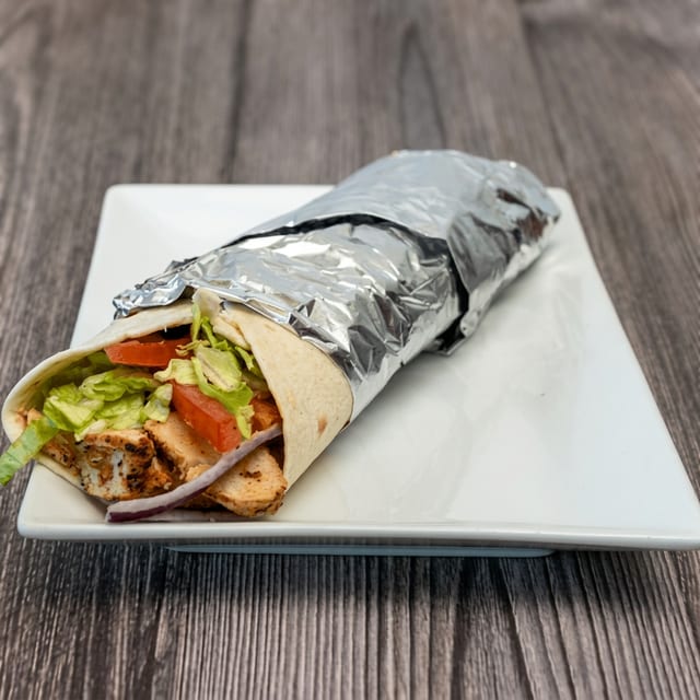 Special Crispy Chicken Wrap.