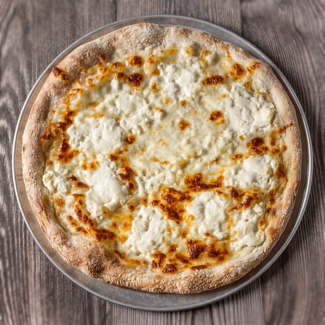 White Ricotta Pizza.