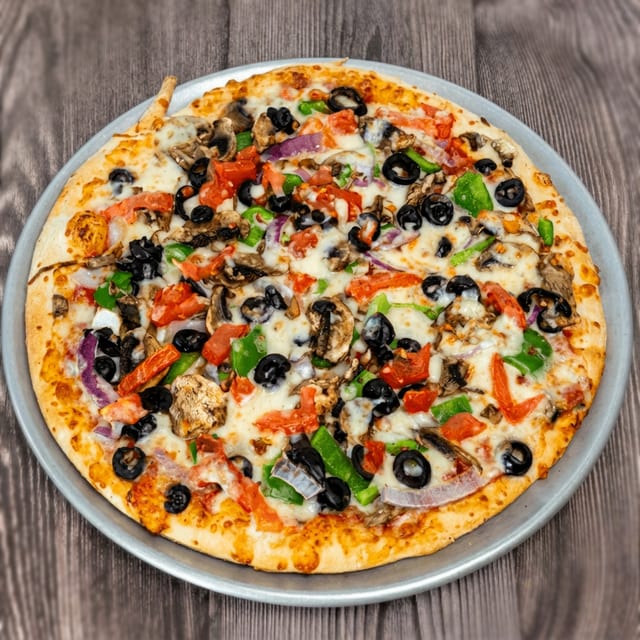 Vegetarian Pizza.