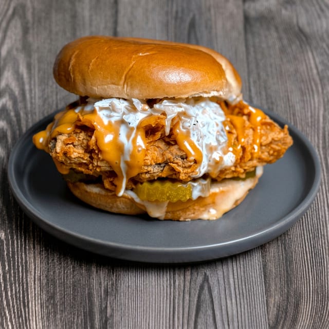 Crispy Chicken Burger.